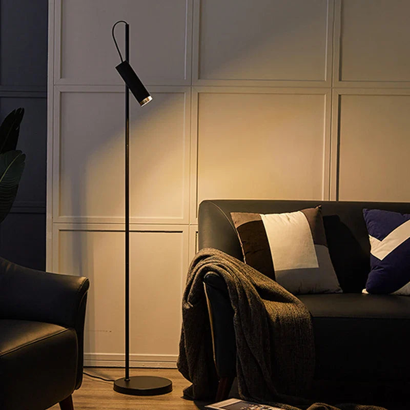 Axyaa Modern Minimalist LED Floor Lamp for Bedroom, Living Room & Sofa-Elegant Indoor Lighting
