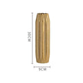 Luxury Gold Ceramic Vase by Axyaa - Elegant Porcelain Flower Vase for Home Decor