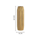 Luxury Gold Ceramic Vase by Axyaa - Elegant Porcelain Flower Vase for Home Decor