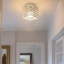 Axya Modern Nordic White LED Ceiling Light Industrial Vintage Loft Lamp