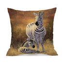 Axyaa Animal Print Cushion Cover - Cozy Sofa Decor
