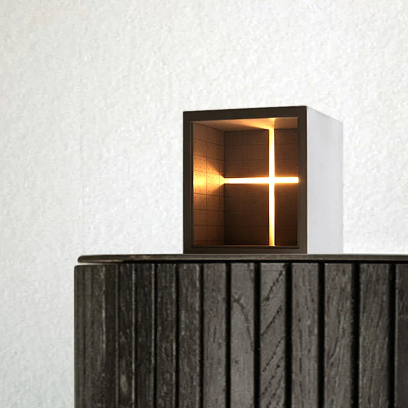 Axyaa Retro Cement Church Table Lamp Night Lights