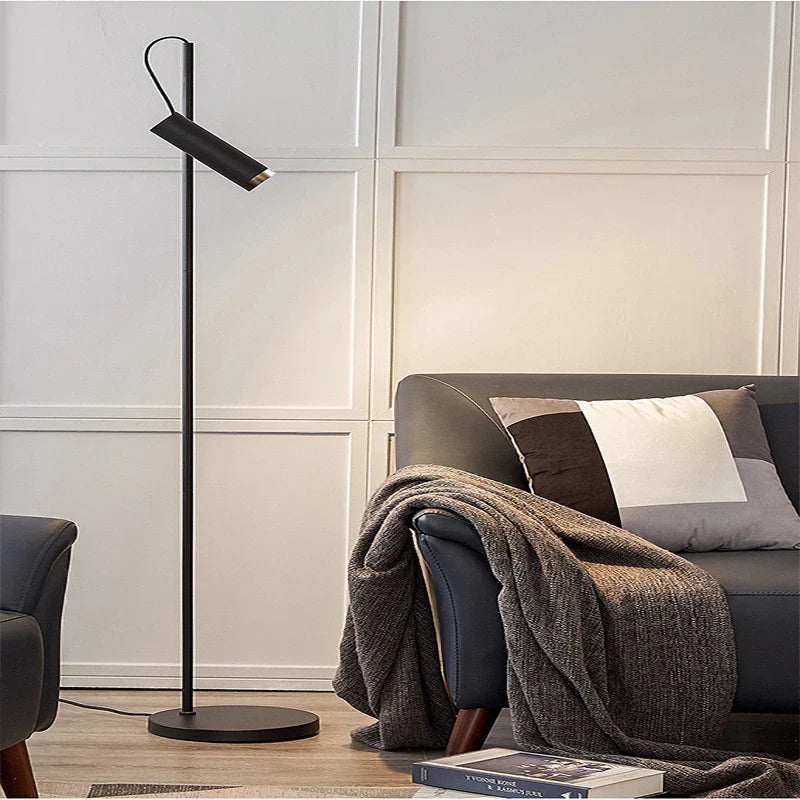 Axyaa Modern Minimalist LED Floor Lamp for Bedroom, Living Room & Sofa-Elegant Indoor Lighting