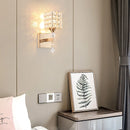 Axya Crystal Pendant LED Wall Lamp for Living Room Bedroom Decor