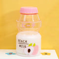 Axyaa 480ml Cute Fruit Water Bottle | BPA Free | Heat Resistant | Portable Plastic Cup