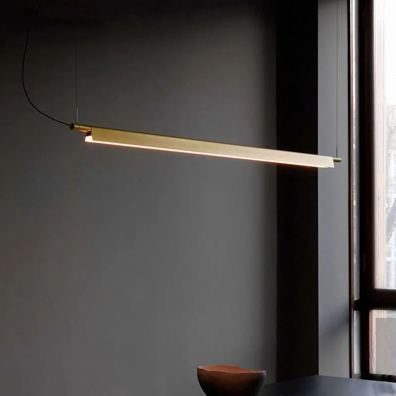 Axyaa Nordic Bar Line Art Pendant Lamp