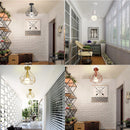 Axyaa Iron Ceiling Light: Modern Fixture for Parlor, Dining Room, Balcony