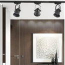 Axyaa GU10 LED Track Light Rail Spotlight Fixture for Home
