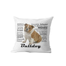 Axyaa Dachshund Dog Velvet Cushion Cover for Living Room Sofa - Home Decor Pillowcase