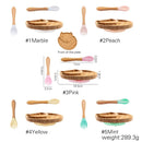 Axya Fox Bamboo Baby Feeding Bowl Set