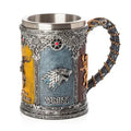 Axyaa 3D Stainless Steel Beer Mug Goblet