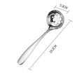 Axyaa Stainless Steel Soup Ladle Long Handle Large Tablespoon Kitchen Utensil