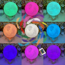 Axyaa Moon Lamp Night Light - Personalized Photo & Text Customization