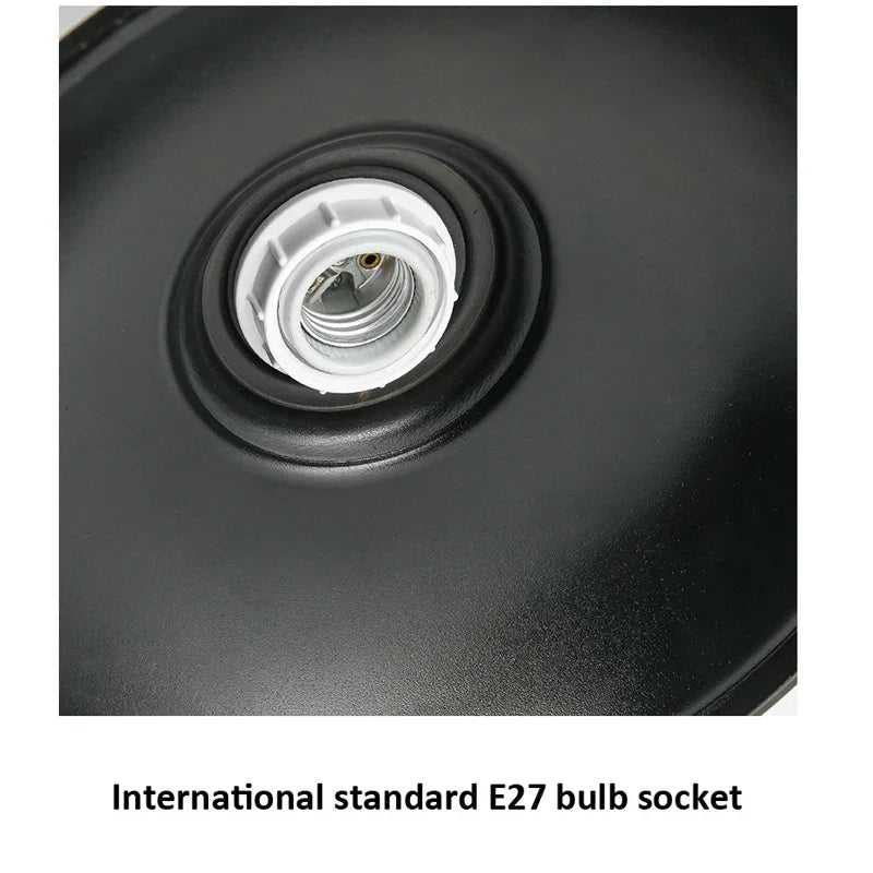 Axyaa Retro Induction Wall Lamp for Outdoor Community Villa Courtyard.