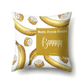 Fresh Fruits Watermelon Throw Pillow Covers by Axyaa