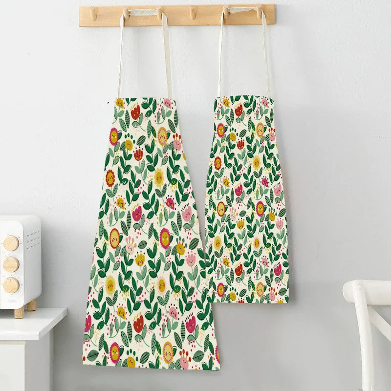 Axyaa Nordic Clouds Apron for Home Cooking & Baking