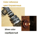 Axyaa Vintage Wood Wall Lamp: Industrial Loft Retro Design for Living Room, Bedroom, Cafe