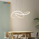 Axya Modern Minimalist Circular Pendant Light for Dining Room, Bar, and Bedroom