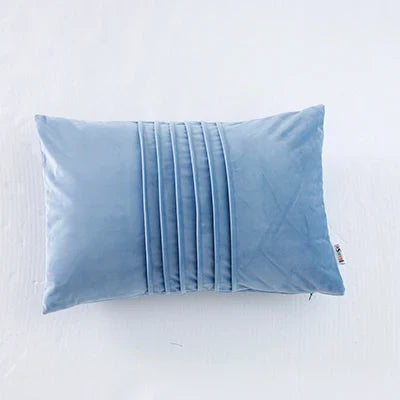 Axyaa Velvet Cushion Cover in Pink Blue Green Purple – 30x50cm
