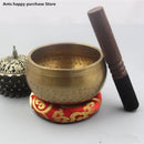 Axya Handmade Copper Tibetan Singing Bowl for Ritual Music Therapy