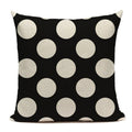 Axyaa Polka Dots Cushion Cover 45*45 Nordic Decorative Pillow for Home Sofa