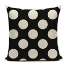 Axyaa Polka Dots Cushion Cover 45*45 Nordic Decorative Pillow for Home Sofa
