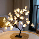 Axyaa LED Cherry Plum Blossom Desk Lamp - Indoor Party Decor