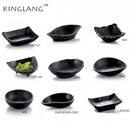 Axya™ Melamine Small Dipping Sauce Dish Bowl Set for Hotpot Restaurant - Pack of 4