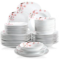 Axyaa 48-Piece Porcelain Tableware Set for 12 Person