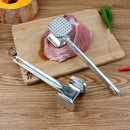 Axyaa Zinc Meat Grinder Tenderizer Mallet Needle Kitchen Accessories