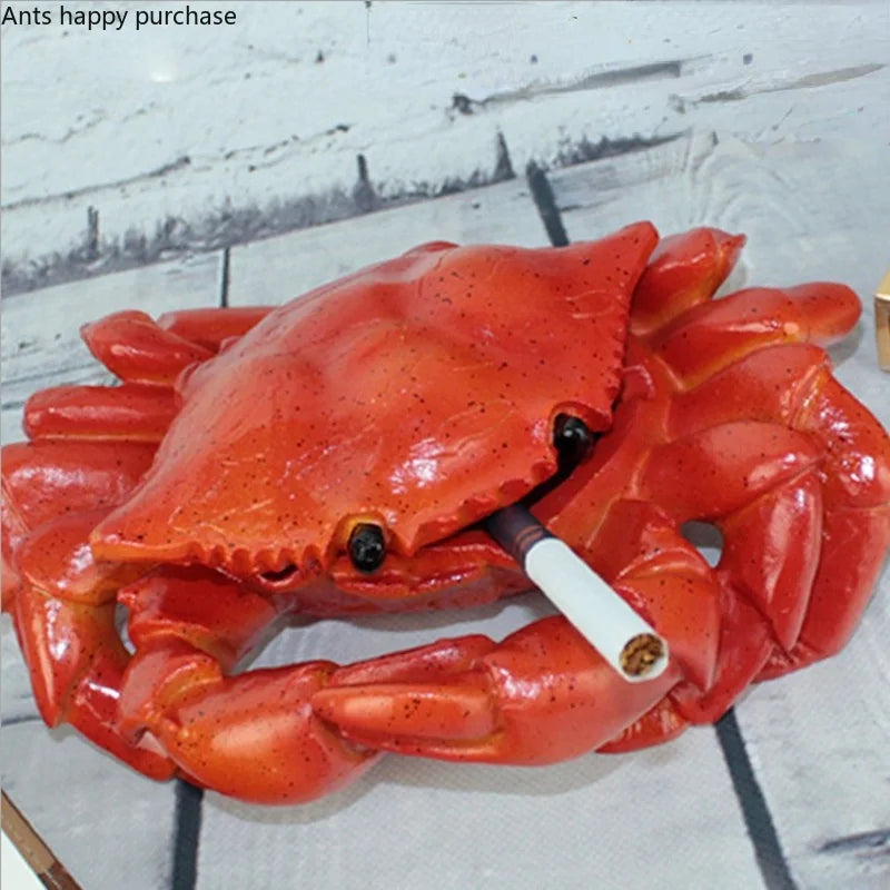 Axya Crab Resin Ash Storage Tray with Cover - Smoking Accessories