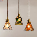 Axyaa Glass LED Pendant Lights 4W Dinning Living Room Japanese Vintage Hanging Light