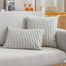 Axyaa Stripe Pillow Cover Set for Home Sofa Bed Living Room Decor