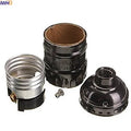 Axyaa Vintage E27 Lamp Holder Base Socket Bulb Holder 110v-220v