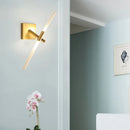 Axyaa Minimalist Nordic Gold Black Wall Light Sconces with G9 Bulb