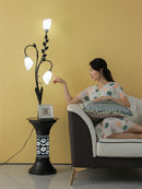 Axya Modern Acrylic Standing Lamp for Living Room Bedroom Reading