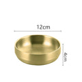 Axyaa Double Layer Stainless Steel Seasoning Bowl - Food Tableware