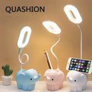 Axya LED Desk Lamp with Pen Holder and Adjustable Ring Night Light