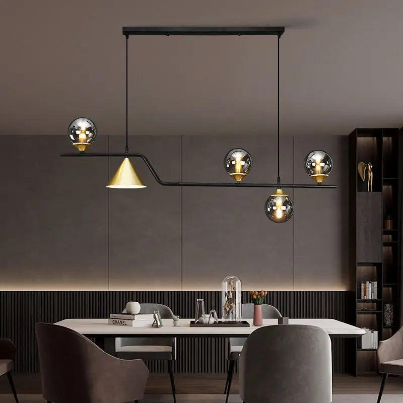 Axya Modern LED Ceiling Chandelier for Home Interior Lighting