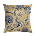 Axyaa Bird Print Cotton Linen Cushion Cover 45X45cm