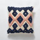 Handmade Moroccan Style Tuft Cushion Cover by Axyaa - 45x45cm/30x50cm
