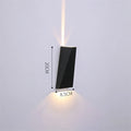 Axyaa Dual-Head LED Wall Light IP65 Waterproof Modern Aluminum Wall Lamp
