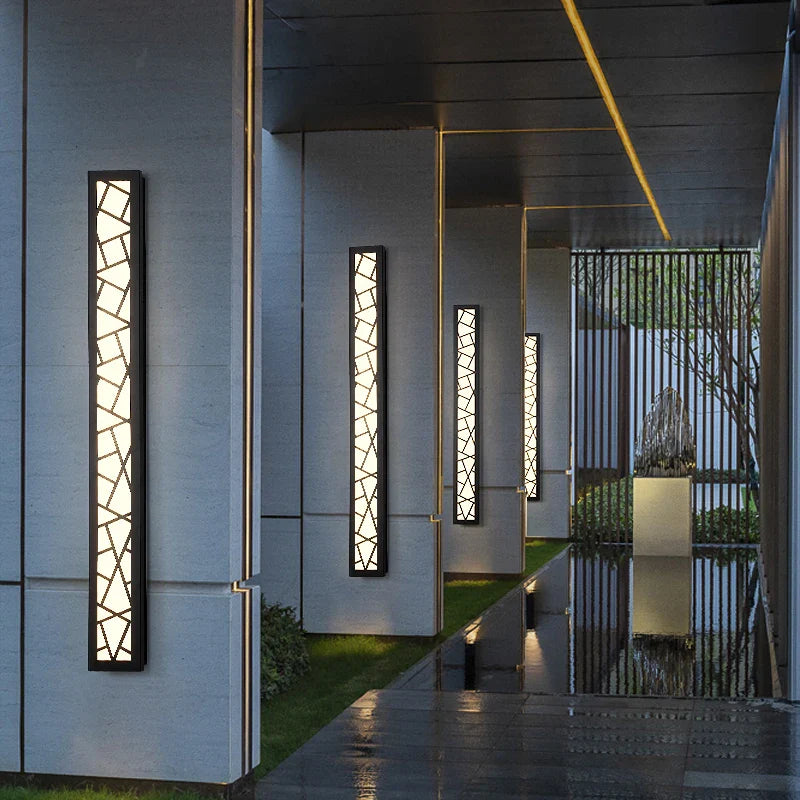 Outdoor LED Wall Lamp IP65 Aluminum Light for Garden Villa, Axyaa Sconce Luminaire