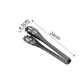 Axyaa Stainless Steel Food Tongs for Buffet, Barbecue, and Kitchen