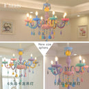 Axyaa Rainbow Crystal Chandelier for Bedroom and Children's Room