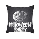 Axyaa Halloween Anime Polyester Cushion Cover Ghost Skull Pumpkin Throw Pillow