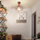 Axyaa Iron Ceiling Light: Modern Fixture for Parlor, Dining Room, Balcony