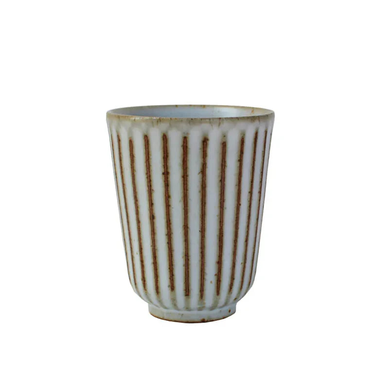 Axya Ceramic Teacup Set for Home & Office - Hand-made Breakfast Coffee Cup