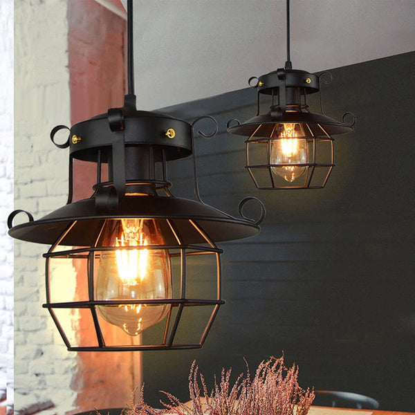 Axya Industrial Metal Pendant Lights Retro Nordic Home Decor
