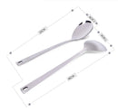 Axya Stainless Steel Large Public Soup Spoon for Buffet Dining Experience